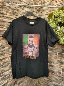 Conor Mc Gregor print t-shirt  Double weight division UFC champ  Great print  Size Large