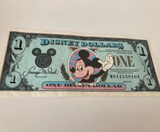 Disney Dollar Mickey Mouse year 1990