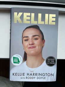 Signed book Kellie the autobiography by Kellie Harrington