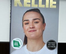 Signed book Kellie the autobiography by Kellie Harrington