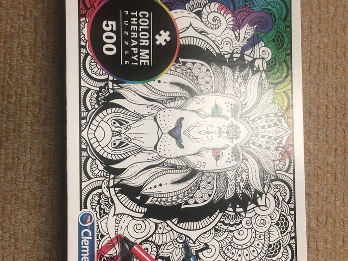 Colour Me Therapy Puzzle 500 pieces