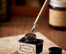 Spellbinding Quill Set - Vintage Style Calligraphy Set- nice gift
