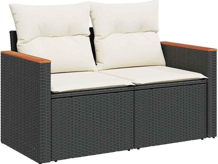 Garden Sofa 2 seater Poly Rattan
