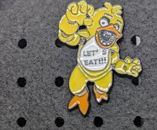 Chica fnaf enamel pin