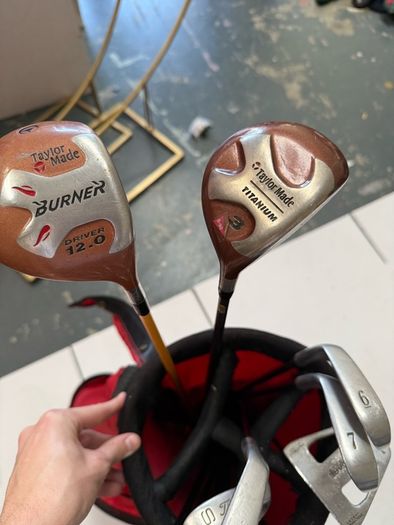set golf clubs