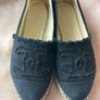 Chanel Black linen espadrilles Image 6