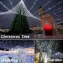 String Lights, 120m 1000 LED Super Long Fairy Lights 8 Modes with Remote & Timer for Indoor Outdoor Christmas Birthday Wedding Home Garden Lawn Holiday Party Tree Decorations (Cool White) Image 6