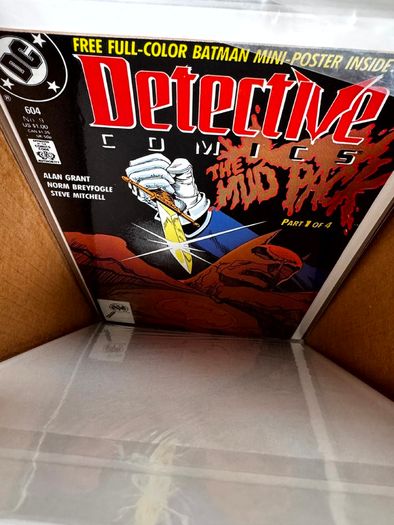 Detective Comics Batman Long Comic Box w 215 comics for Sale