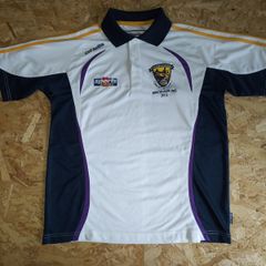 Wexford Minor Hurling 2012 Polo Shirt O'Neills Jersey GAA Loch Garman Leinster White GAA Gaelic Football Hurling Camogie