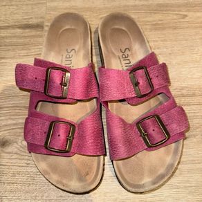Sanita genuine leather pink sandals 6/39