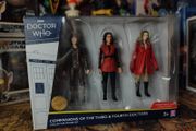 Doctor Who ! Companions of the 3rd &amp; 4th Doctor ! Action Figures ! RRP 39.99 ! Collector's Figure Set !