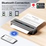 Thermal Printer Portable Mobile A4 Compact Bluetooth Phomemo M832 300dpi Label Sticker Image 5