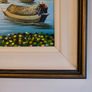 Set of 4 Framed Vietnamese-inspired Canvas Paintings Image 5