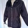Black Azzuri Sport fleece lined jacket size 8-10 Image 2