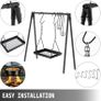 BRAND NEW Swing Grill Campfire Cooking Stand Multi-Use Carbon Steel Equipment Easy to Install Height Adjustable Camping Outdoors Image 3