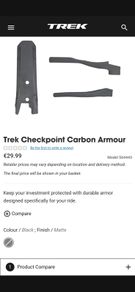 Trek Checkpoint Carbon Frame Armour