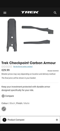Trek Checkpoint Carbon Frame Armour