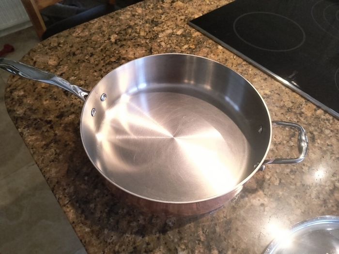 Stellar Copper Coated 28cm Saute Pan