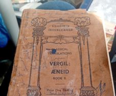 Vintage Book Vergil Aenid 2