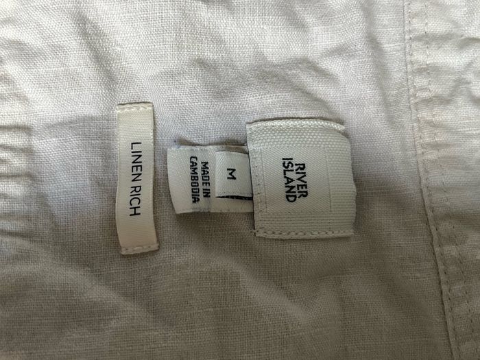 mens river island long sleeve shirt