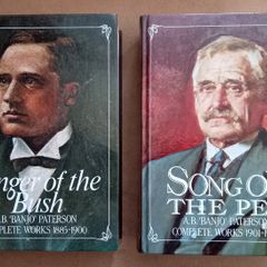Two Banjo Patterson Books Two Volumes