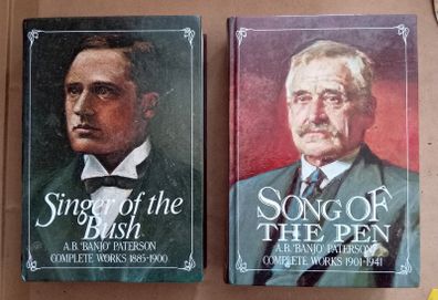 Two Banjo Patterson Books Two Volumes