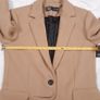 Zara Camel Tan Beige Single Button Zara Longline Coat Size M Image 8