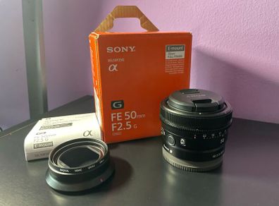 Sony Lens FE 50mm F/2.5 G