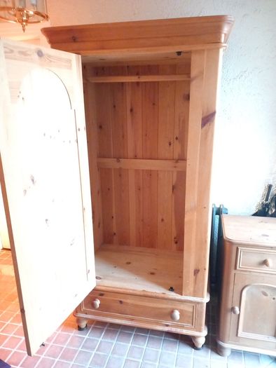 Wardrobe (single) And Bedside Locker