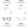 Genuine PRADA unisex eye glasses Image 6