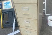 Vintage filing cabinet