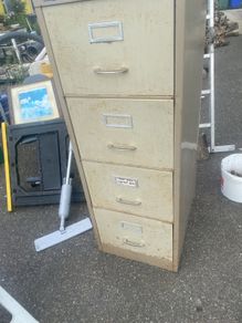 Vintage filing cabinet