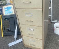 Vintage filing cabinet
