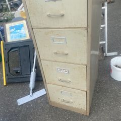 Vintage filing cabinet