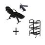 Beauty Bed With Drawers plus trolley/shelf Image 8