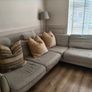 large L couch and cuddler Image 4