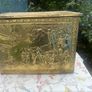 Vintage Brass Log Box Image 3