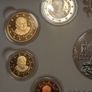 2007 Vatican Proof Euro coin set with Silver medal Image 5