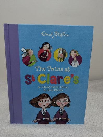 Enid Blyton,s Classic, The Twins At St Clare,s   Large Hardback Book