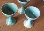 Louis mulcahy pottery goblets