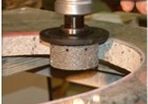 Alpha Professional Tools profile wheels 40mm Vertical Grinding Drum