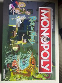 Rick and Morty Monopoly | Collectors Item |