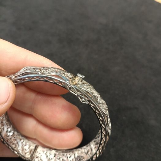 beautiful vintage 925 silver bracelet