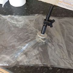 Storm guard chimney inflatable bag