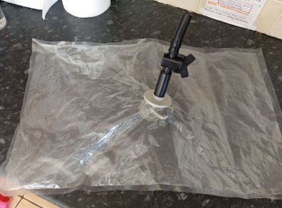 Storm guard chimney inflatable bag