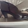 Gabor Enfield Black Patent Womens Ankle Boots in box. Image 2