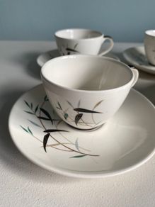 Beautiful royal Doulton Bamboo coffee set for four