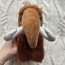 Mammoth Soft Toy By Petjes World Used damaged eyes Please look at the pictures Image 3