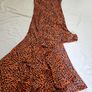 Never Fully Dressed Animal Print Asymmetrical Midi Dress RRP 115E Image 2