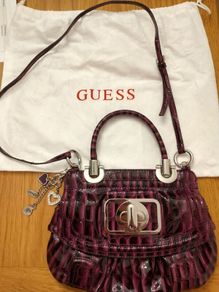 Guess bag purple